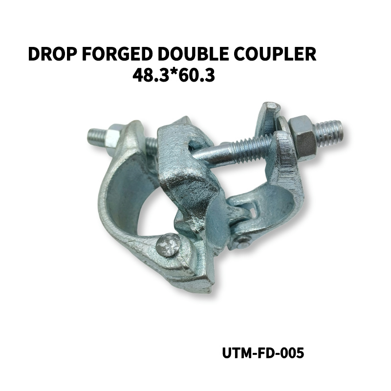 Drop Forged Double Coupler英式直角48_60UTM-FD-005
