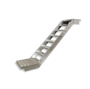 Z-Stairs Aluminum 6061-T6 Wide 610mm 650mm Ringlock Scaffolding Aluminium Staircase 