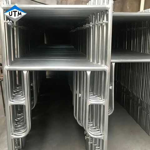 Customized Building Construction Steel Scaffolding Frame Walkthrough Scaffolding