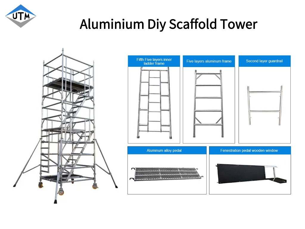 Aluminium diy scaffolding tower