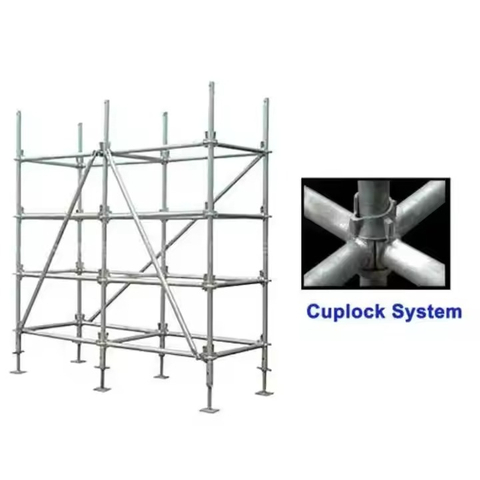 Wholesale High Quality Construction Building Scaffold Parts Cuplock System Scaffolding