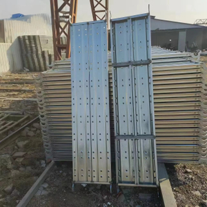Q235 Galvanized Scaffolding Plank HDG Walk Board Steel Plank with Hook