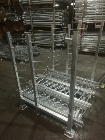 Custom Storage Zinc Galvanized Steel Metal Stacking Scaffold Stillages