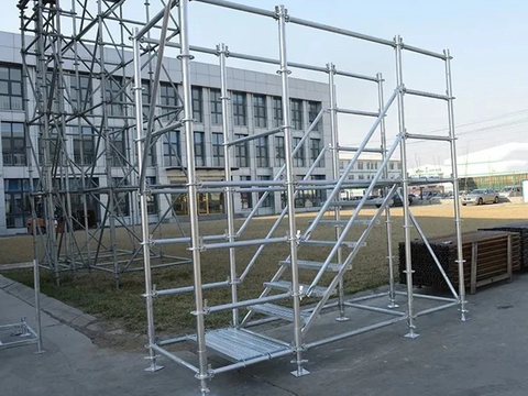Wholesale High Quality Construction Ringlock Scaffolding for Building
