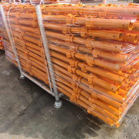 China Manufactures HDG Painted 48.3mm 3.2mm Cuplock Scaffolding Standard Vertical for Sale