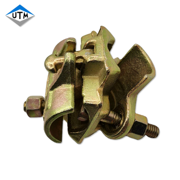 China Drop Forged 48.3mm Right Angle Clamp Italian Type Double Coupler