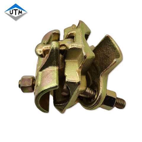 China Drop Forged 48.3mm Right Angle Clamp Italian Type Double Coupler