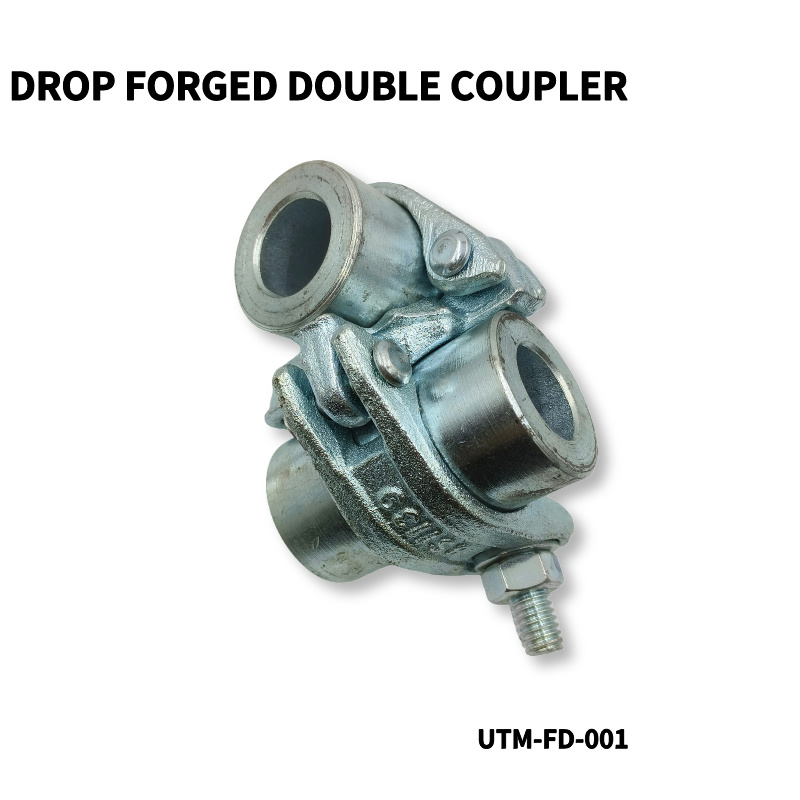 Drop Forged Double Coupler 48.3mm