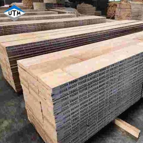 Wholesale Laminated Plywood Timber Scaffolding Wood LVL Plank Boards